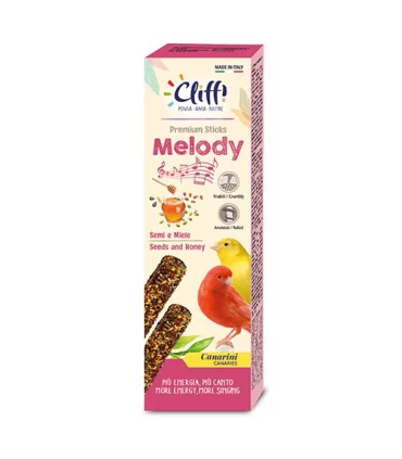 Cliffi sticks melody canarini semi e miele 60 gr