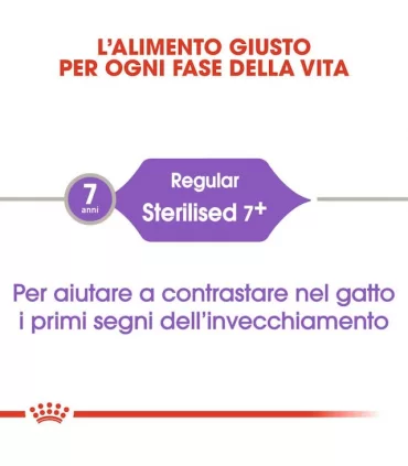 Royal Canin gatto Sterilised 7+ 400 gr
