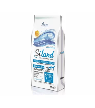 Siland one protein cane adult medium large pesce azzurro e agrumi 12 kg