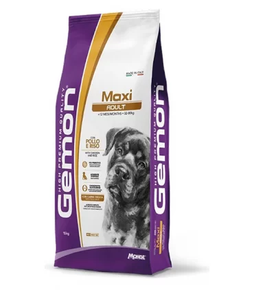 Gemon cane adult maxi pollo e riso 15 kg