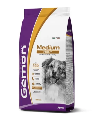 Gemon cane adult medium pollo e riso 15 kg