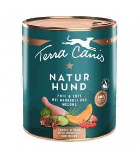 Terra Canis Naturhund Tacchino e Anatra 800 gr