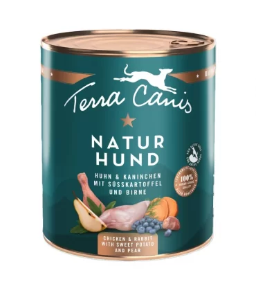 Terra Canis Naturhund Pollo e Coniglio 800 gr