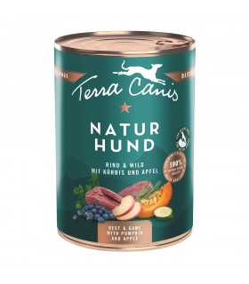 Terra Canis Naturhund Manzo e Selvaggina 400 gr
