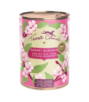 Terra Canis Flower Cherry Blossom Pollo 400 gr