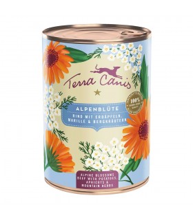 Terra Canis Flower Alpine Manzo 400 gr