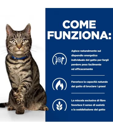 Hill's Prescription Diet gatto Metabolic weight loss & maintenance pollo 3 kg