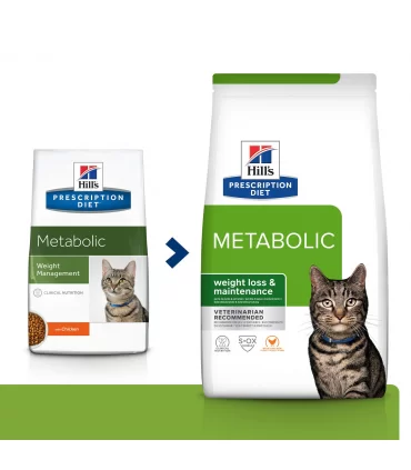 Hill's Prescription Diet gatto Metabolic weight loss & maintenance pollo 3 kg