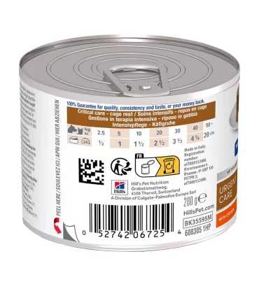 Hill's Prescription Diet cane gatto urgent care a/d pollo 200 gr