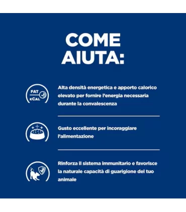 Hill's Prescription Diet cane gatto urgent care a/d pollo 200 gr