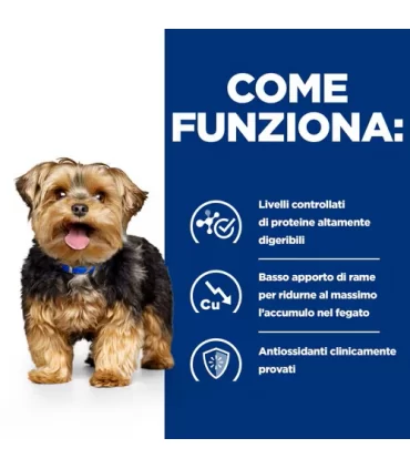 Hill's Prescription Diet Cane liver care l/d 370 gr