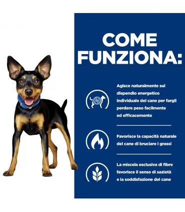 Hill's Prescipion Diet cane metabolic mini weight loss & maintenance pollo 1 kg