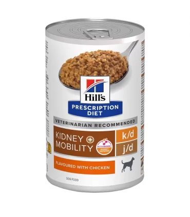 Hill's Prescription Diet Cane kidney mobility k/d j/d 370 gr