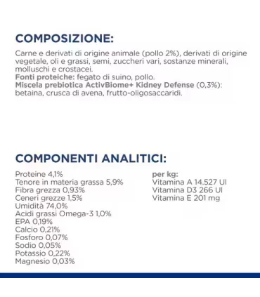 Hill's Prescription Diet Cane kidney mobility k/d j/d 370 gr