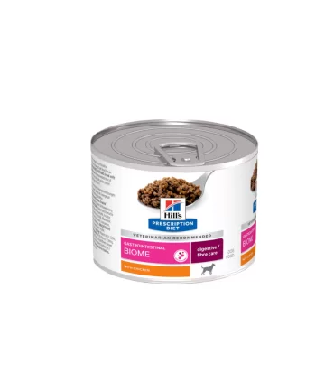 Hill's Prescription Diet Cane Gastrointestinal biome digestive fibre care pollo 200 gr