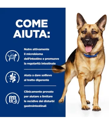 Hill's Prescription Diet Cane Gastrointestinal biome digestive fibre care pollo 200 gr