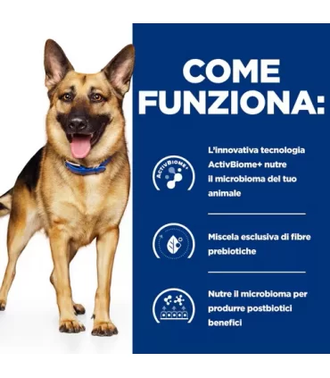 Hill's Prescription Diet Cane Gastrointestinal biome digestive fibre care pollo 200 gr