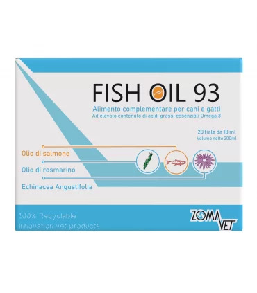 ZomaVet fish oil 93 20 fiale 10 ml