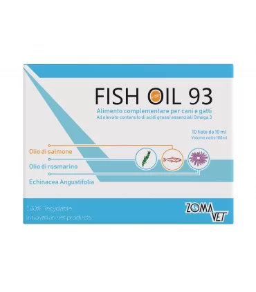 ZomaVet fish oil 93 10 fiale 10 ml