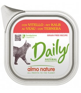 Almo nature daily gatto adult con vitello 100 gr