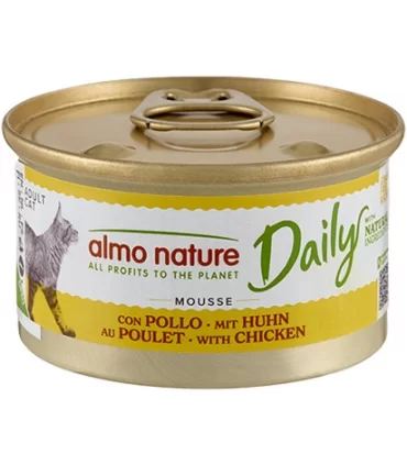 Almo nature daily gatto adult mousse con pollo 85 gr