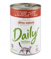 Almo nature daily gatto adult con manzo 400 gr