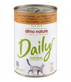 Almo nature daily gatto adult con tacchino 400 gr