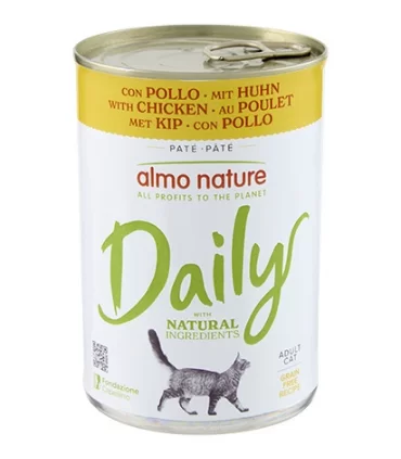 Almo nature daily gatto adult con pollo 400 gr