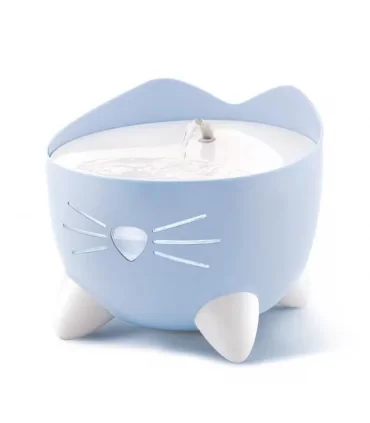 Catit Pixi cat drinking fountain combo pack blu