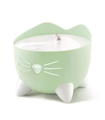 Catit Pixi cat drinking fountain combo pack verde