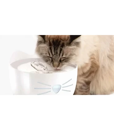 Catit Pixi cat drinking fountain combo pack bianca