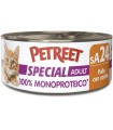 Petreet Special Adult SA24 100% Monoproteico Lattine Pollo con Carote 60 gr