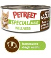 Petreet Special Adult SA53 Wellness Tonno con patate dolci e camomilla 70 gr