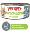 Petreet Special Adult Adult SA51 Wellness Tonno con riso integrale e acciughe 70 gr