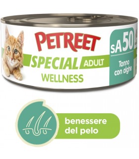 Petreet Special Adult Adult SA50 Wellness Tonno con alghe 70 gr