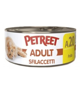Petreet Adult A20 Sfilaccetti Pollo 70 gr
