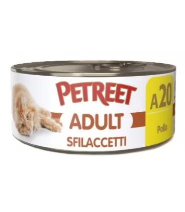 Petreet Adult A20 Sfilaccetti Pollo 70 gr