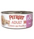 Petreet Adult A50 Tonno del Pacifico Tonno 70 gr