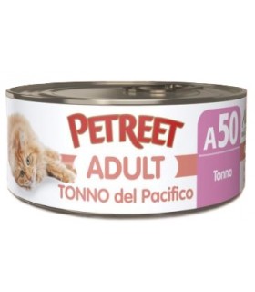 Petreet Adult A50 Tonno del Pacifico Tonno 70 gr