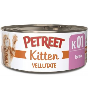 Petreet Kitten K01 Vellutate Kitten Tonno 60 gr