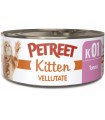 Petreet Kitten K01 Vellutate Kitten Tonno 60 gr