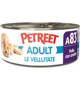 Petreet Adult A83 Vellutate Pollo con Anatra 70 gr