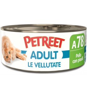 Petreet Adult A78 Vellutate Pollo con Piselli 70 gr