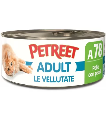 Petreet Adult A78 Vellutate Pollo con Piselli 70 gr