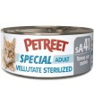 Petreet Special Adult AS41 Vellutate Sterilized Tonno con Surimi Aroma Granchio 70 gr