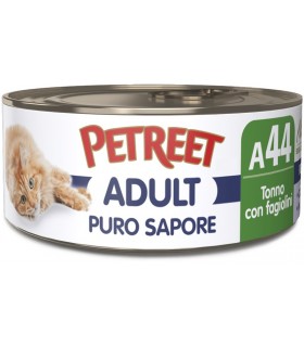 Petreet Adult A44 Puro Sapore Tonno con Fagiolini 70 gr