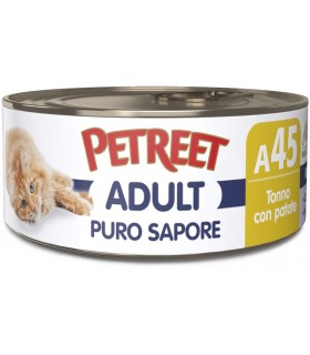 Petreet Adult A45 Puro Sapore Tonno con Patate 70 gr