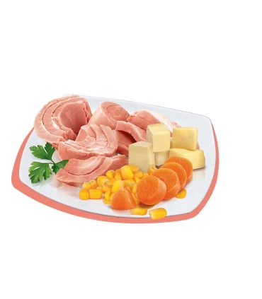 Petreet Adult A51 Tonno del Pacifico Tonno con Verdure 70 gr