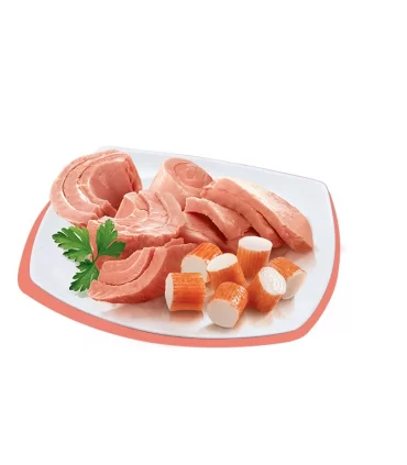 Petreet Adult A52 Tonno del Pacifico Tonno con Granchio 70 gr