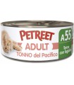 Petreet Adult A55 Tonno del Pacifico Tonno con Fagiolini 70 gr